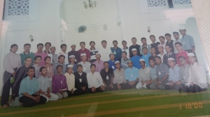 Bergambar selepas selesai kursus di Pusat Dakwah Islamiah Paroi